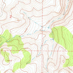 United States Geological Survey Little Coleman Canyon, NV-OR (1966, 24000-Scale) digital map