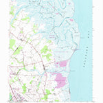 United States Geological Survey Little Creek, DE (1956, 24000-Scale) digital map