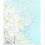 United States Geological Survey Little Creek, DE (1993, 24000-Scale) digital map