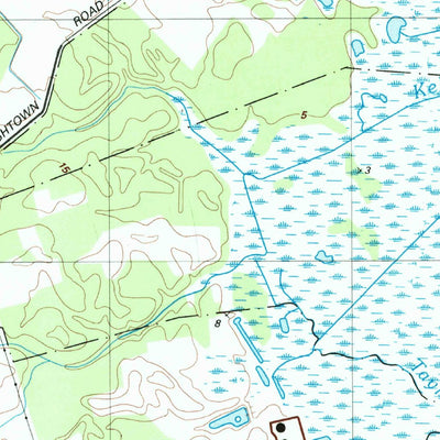 United States Geological Survey Little Creek, DE (1993, 24000-Scale) digital map