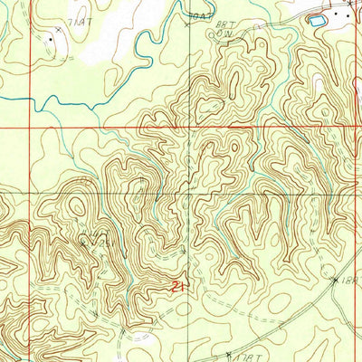 United States Geological Survey Little Creek, LA (1985, 24000-Scale) digital map