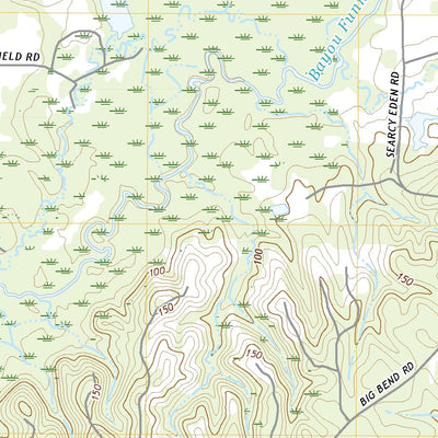 United States Geological Survey Little Creek, LA (2020, 24000-Scale) digital map