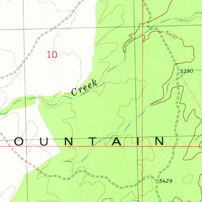 United States Geological Survey Little Creek Mountain, UT (1980, 24000-Scale) digital map