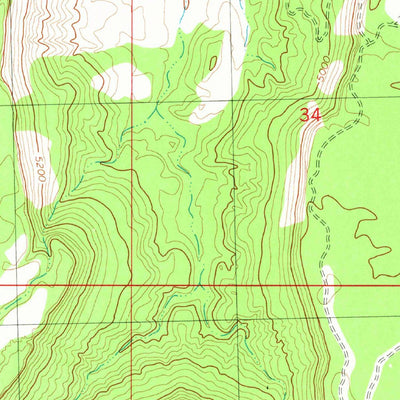 United States Geological Survey Little Creek Mountain, UT (1980, 24000-Scale) digital map