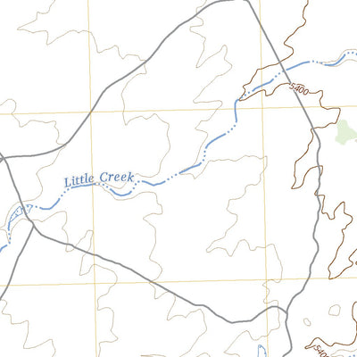 United States Geological Survey Little Creek Mountain, UT (2023, 24000-Scale) digital map