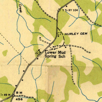 United States Geological Survey Little Cypress, KY-IL (1936, 24000-Scale) digital map