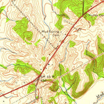 United States Geological Survey Little Cypress, KY-IL (1954, 24000-Scale) digital map