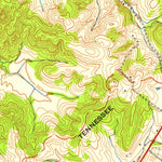 United States Geological Survey Little Cypress, KY-IL (1954, 24000-Scale) digital map