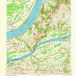United States Geological Survey Little Cypress, KY-IL (1958, 24000-Scale) digital map