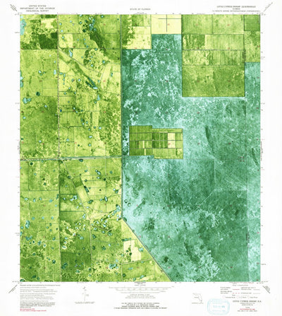 United States Geological Survey Little Cypress Swamp, FL (1974, 24000-Scale) digital map