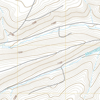 United States Geological Survey Little Dee Creek, WY (2021, 24000-Scale) digital map