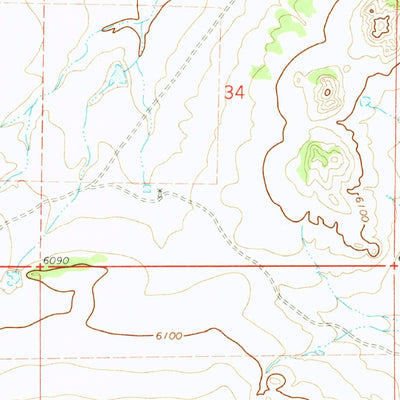 United States Geological Survey Little Dome, CO (1971, 24000-Scale) digital map