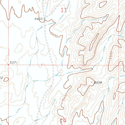 United States Geological Survey Little Drum Pass, UT (1972, 24000-Scale) digital map