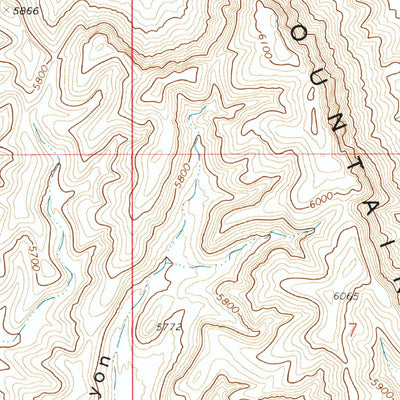 United States Geological Survey Little Drum Pass, UT (1972, 24000-Scale) digital map