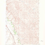 United States Geological Survey Little Dry Creek, MT (1967, 24000-Scale) digital map