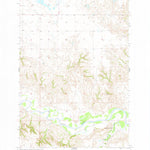 United States Geological Survey Little Eagle NW, SD (1956, 24000-Scale) digital map