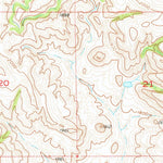 United States Geological Survey Little Eagle NW, SD (1956, 24000-Scale) digital map