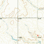 United States Geological Survey Little Eagle SE, SD (1956, 24000-Scale) digital map