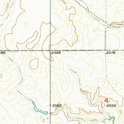 United States Geological Survey Little Eagle SE, SD (1956, 24000-Scale) digital map