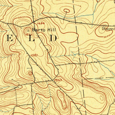 United States Geological Survey Little Falls, NY (1903, 62500-Scale) digital map