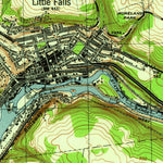 United States Geological Survey Little Falls, NY (1946, 31680-Scale) digital map