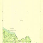 United States Geological Survey Little Girls Point, MI-WI (1943, 48000-Scale) digital map