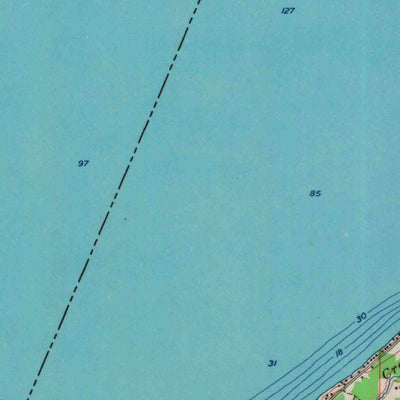 United States Geological Survey Little Girls Point, MI-WI (1956, 62500-Scale) digital map