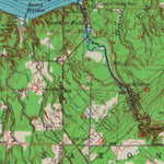 United States Geological Survey Little Girls Point, MI-WI (1956, 62500-Scale) digital map