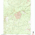 United States Geological Survey Little Glass Mountain, CA (1998, 24000-Scale) digital map