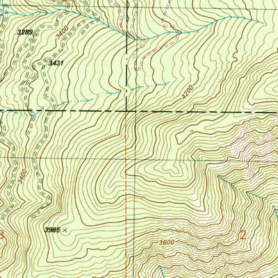 United States Geological Survey Little Goat Mountains, ID (1981, 24000-Scale) digital map