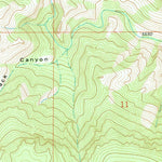 United States Geological Survey Little Goose Peak, WY (1965, 24000-Scale) digital map