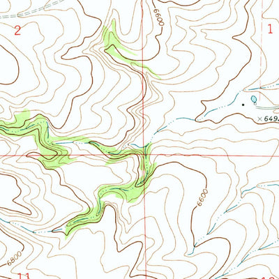 United States Geological Survey Little Grande, NM (1972, 24000-Scale) digital map