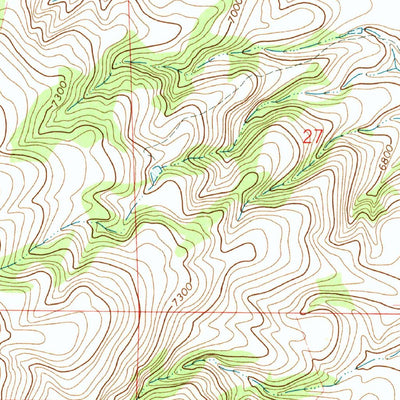 United States Geological Survey Little Grande, NM (1972, 24000-Scale) digital map
