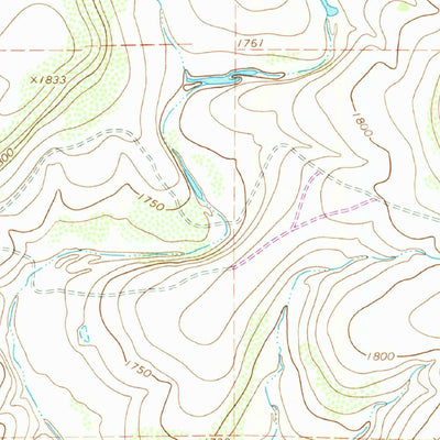 United States Geological Survey Little Grape Creek, TX (1967, 24000-Scale) digital map