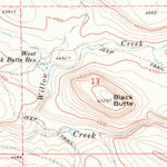 United States Geological Survey Little Grassy Mountain, OR (1969, 24000-Scale) digital map