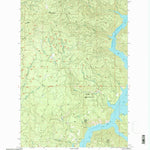 United States Geological Survey Little Green Mountain, ID (1994, 24000-Scale) digital map