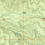 United States Geological Survey Little Green Mountain, ID (1994, 24000-Scale) digital map