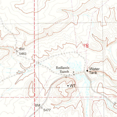 United States Geological Survey Little Harpo Canyon, AZ (1979, 24000-Scale) digital map