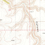 United States Geological Survey Little Harpo Canyon, AZ (1979, 24000-Scale) digital map