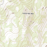 United States Geological Survey Little Hat Mountain, CA (2021, 24000-Scale) digital map
