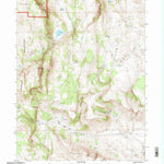 United States Geological Survey Little Hat Mountain, CA-NV (1993, 24000-Scale) digital map