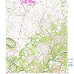 United States Geological Survey Little Hickman, KY (1952, 24000-Scale) digital map