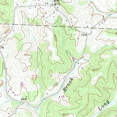 United States Geological Survey Little Hocking, OH-WV (1961, 24000-Scale) digital map