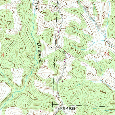 United States Geological Survey Little Hocking, OH-WV (1961, 24000-Scale) digital map