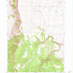 United States Geological Survey Little Honey Creek, OR (1968, 24000-Scale) digital map