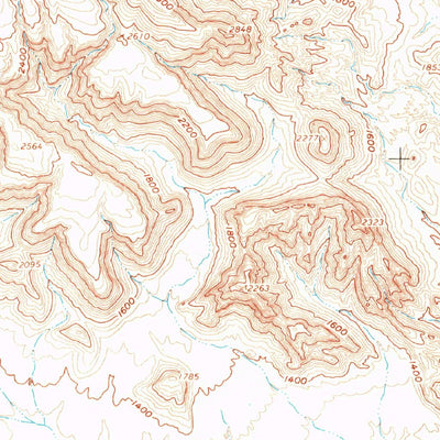 United States Geological Survey Little Horn Mountains, AZ (1962, 62500-Scale) digital map