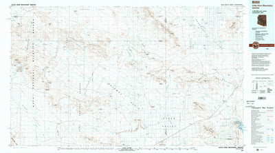 United States Geological Survey Little Horn Mountains, AZ (1988, 100000-Scale) digital map