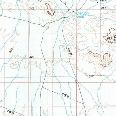 United States Geological Survey Little Horn Mountains, AZ (1988, 100000-Scale) digital map