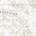 United States Geological Survey Little Horn Mountains, AZ (1988, 100000-Scale) digital map