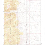United States Geological Survey Little Horse Canyon, NV-UT (1986, 24000-Scale) digital map